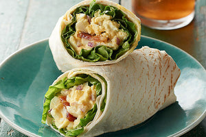 Egg, Bacon & Salad Wrap